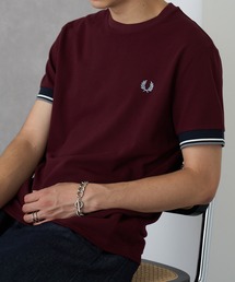 FRED PERRY（フレッドペリー）の「【FRED PERRY】TWIN TIPPED CUFF T-SHIRT M2396（Tシャツ/カットソー）」