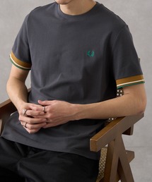 FRED PERRY（フレッドペリー）の「【FRED PERRY】TWIN TIPPED CUFF T-SHIRT M2396（Tシャツ/カットソー）」