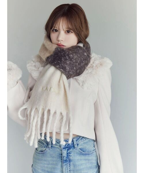 EATME イートミー フェイクファーカラージャケット フェイクファーカラージャケット（その他アウター）｜EATME