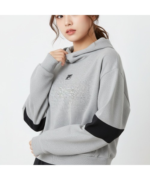 セール】FILA｜フィラ（レディース）のパーカー（グレー/灰色系・長袖