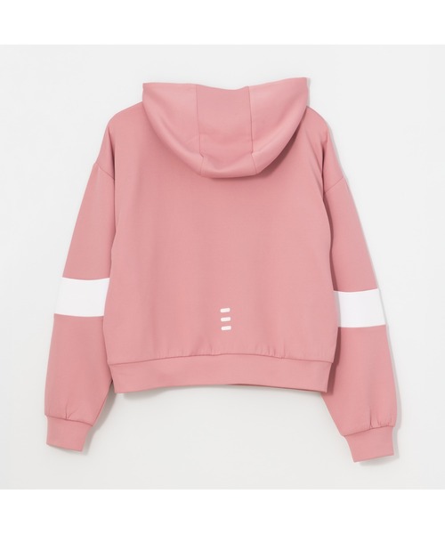 FILA(フィラ)の「HOODIE(パーカー・レディース・杢グレー/ホワイト/ピンク・M/L/XL)」の4枚目の写真