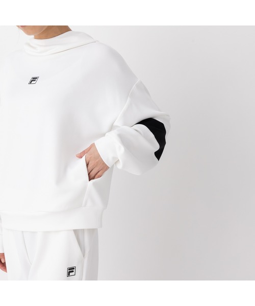 FILA(フィラ)の「HOODIE(パーカー・レディース・杢グレー/ホワイト/ピンク・M/L/XL)」の6枚目の写真
