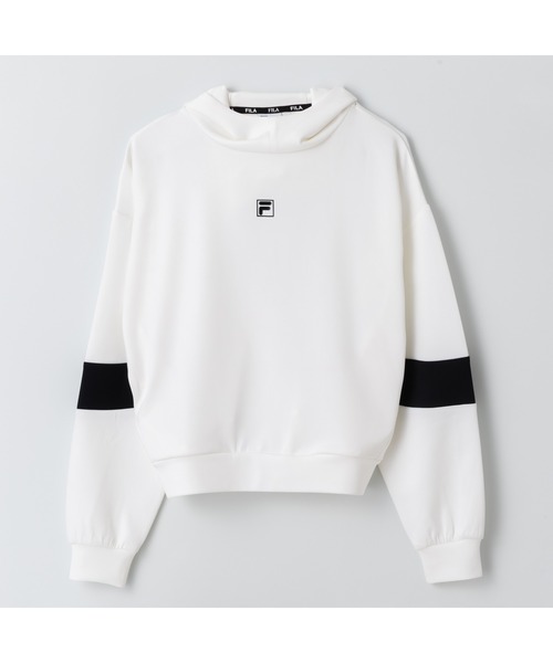 FILA(フィラ)の「HOODIE(パーカー・レディース・杢グレー/ホワイト/ピンク・M/L/XL)」の9枚目の写真