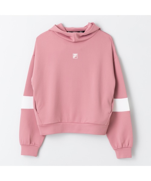 FILA(フィラ)の「HOODIE(パーカー・レディース・杢グレー/ホワイト/ピンク・M/L/XL)」の12枚目の写真
