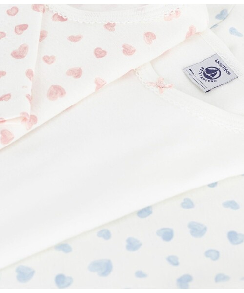PETIT BATEAU(プチバトー)の「長袖Tシャツ3枚組(インナーウェア/肌着・キッズ・その他1・2YEAR/3YEAR/4YEAR/5YEAR)」の3枚目の写真