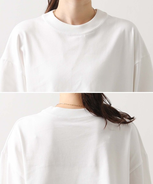 anana（アナナ）の「ショートパフロンＴ（Tシャツ/カットソー・レディース・オフホワイト/ブラウン・FREE）」の20枚目の写真