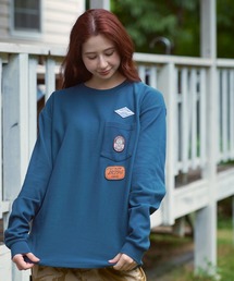 COBMASTER（コブマスター）の「COBMASTER/コブマスター　CVC鹿の子 ワッペンポケット L/STEE（Tシャツ/カットソー）」