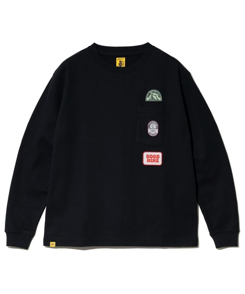 COBMASTER（コブマスター）の「COBMASTER/コブマスター　CVC鹿の子 ワッペンポケット L/STEE（Tシャツ/カットソー・メンズ・ブルーグリーン/ブラック/パープル・LARGE/X-LARGE/MEDIUM）」の10枚目の写真