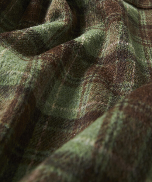 FREAK'S STORE(フリークスストア)の「限定展開 Relax Fit リラックスフィット ヘビーネル チェック シャツ(シャツ/ブラウス・メンズ・ブラウン/ネイビー/グリーン/ブラック・LARGE/MEDIUM/SMALL)」の21枚目の写真