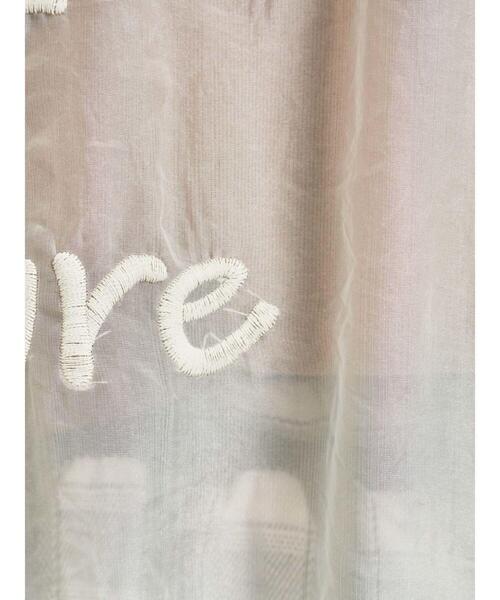 SM2（エスエムツー）の「刺繍ロゴシアーカーディガン（カーディガン/ボレロ・レディース・チャコールグレー/ブルー/ベージュ/ブラウン・F）」の6枚目の写真