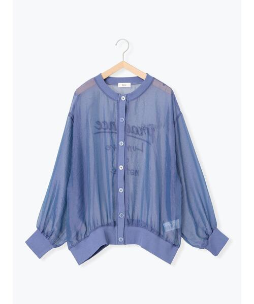 セール】刺繍ロゴシアーカーディガン（カーディガン/ボレロ）｜SM2