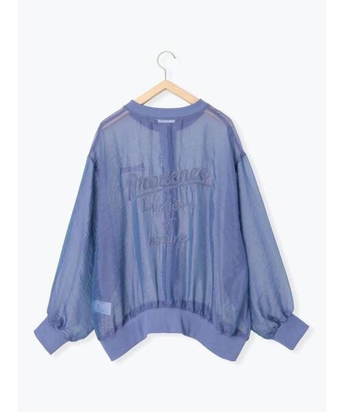 SM2（エスエムツー）の「刺繍ロゴシアーカーディガン（カーディガン/ボレロ・レディース・チャコールグレー/ブルー/ベージュ/ブラウン・F）」の11枚目の写真