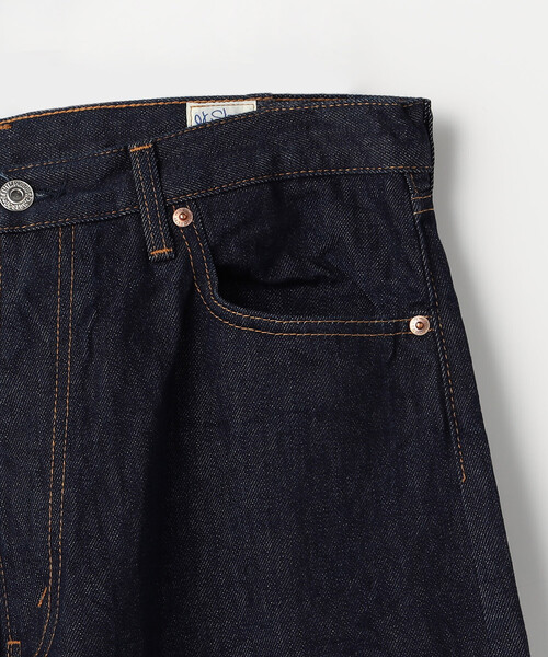 orSlow(オアスロウ)の「or slow/オアスロウ 101 DADS FIT DENIM PANTS(デニムパンツ・メンズ・ネイビー・1/2/3)」の4枚目の写真