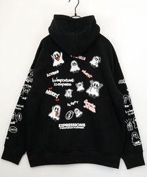 Burner | 【GROOVY STORE】ワイドシルエット レトロデザイン裏起毛ZIPパーカー 韓国系(パーカー)