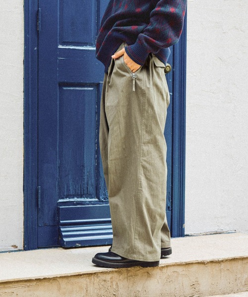 セール】ワイドタックジップポケパンツ（その他パンツ）｜niko and