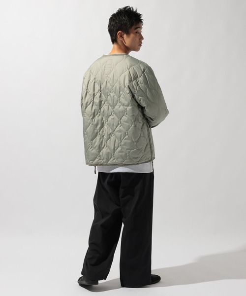 niko and...(ニコアンド)の「ワイドタックジップポケパンツ(その他パンツ・メンズ・ブラック/スモーク・LARGE/MEDIUM)」の18枚目の写真