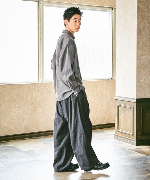 セール】ワイドタックジップポケパンツ（その他パンツ）｜niko and