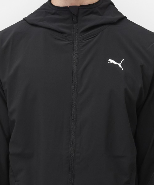 PUMA(プーマ)の「プーマ PUMA PUMA FLEX STRETCH ウーブン JKT(ナイロンジャケット・メンズ・ブラック・M/L/LL/3L)」の4枚目の写真