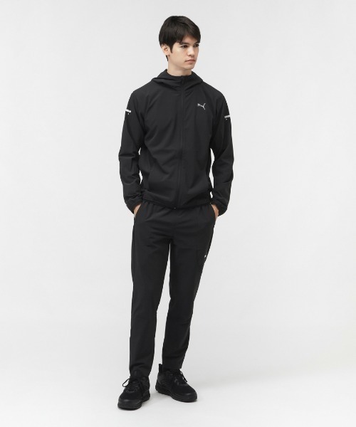 PUMA(プーマ)の「プーマ PUMA PUMA FLEX STRETCH ウーブン JKT(ナイロンジャケット・メンズ・ブラック・M/L/LL/3L)」の3枚目の写真