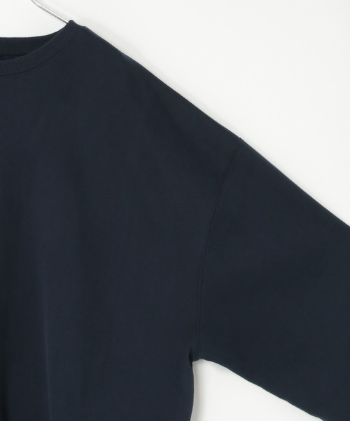 notch.（ノッチ）の「【 notch. by KR 】裏起毛ビッグスウェット（スウェット・レディース・ネイビー/オレンジ/ライトグレー/ブラック/ライトブルー/グレー・M）」の12枚目の写真