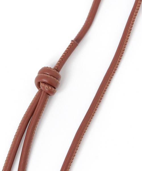 LAKOLE（ラコレ）の「クラッキングマルチショルダーストラップ / 600000（スマホグッズ・レディース・ブラック/ブラウン・FREE）」の12枚目の写真