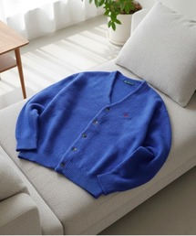 BEVERLY HILLS POLO CLUB（ビバリーヒルズポロクラブ）の「【BEVERLY HILLS POLO CLUB/ビバリーヒルズポロクラブ】モヘヤタッチニットⅤネックカーディガン（ニット/セーター）」
