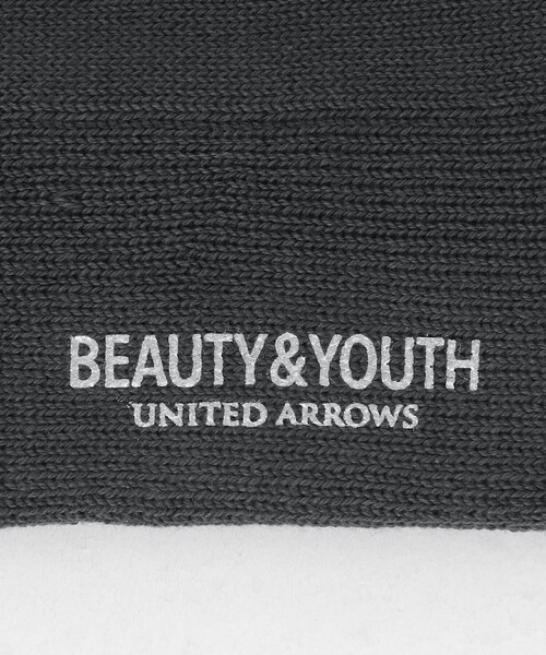 BEAUTY&YOUTH UNITED ARROWS（ビューティーアンドユースユナイテッドアローズ）の「2ライン パイル クルー ソックス（ソックス/靴下・メンズ・ホワイト/オフホワイト/ナチュラル/ブラック・FREE）」の6枚目の写真