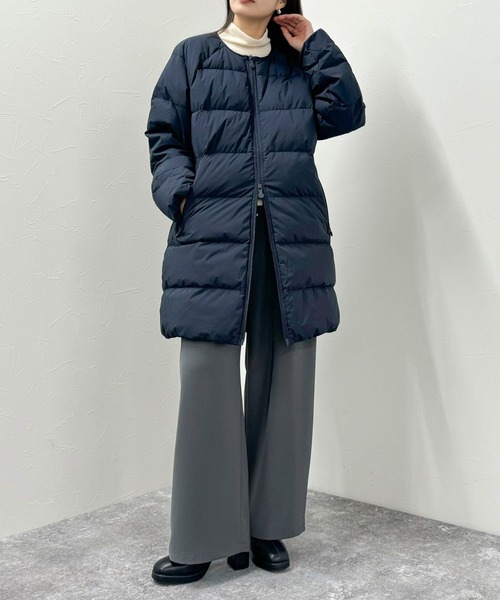 fredy emue（フレディエミュ）の「【PYRENEX/ピレネックス】ARTNEY SOFT 3 HWU001（ダウンジャケット/コート・レディース・ブラック/ネイビー・36/38）」の4枚目の写真