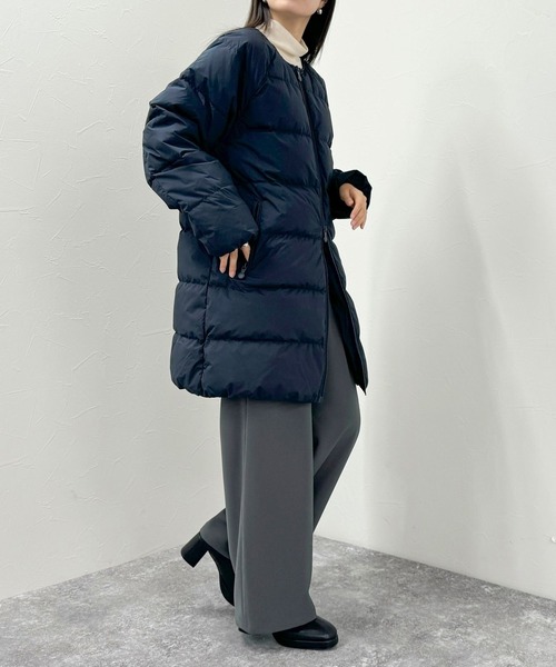 fredy emue（フレディエミュ）の「【PYRENEX/ピレネックス】ARTNEY SOFT 3 HWU001（ダウンジャケット/コート・レディース・ブラック/ネイビー・36/38）」の5枚目の写真