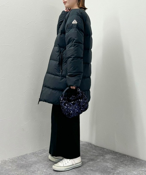 fredy emue（フレディエミュ）の「【PYRENEX/ピレネックス】ARTNEY SOFT 3 HWU001（ダウンジャケット/コート・レディース・ブラック/ネイビー・36/38）」の20枚目の写真