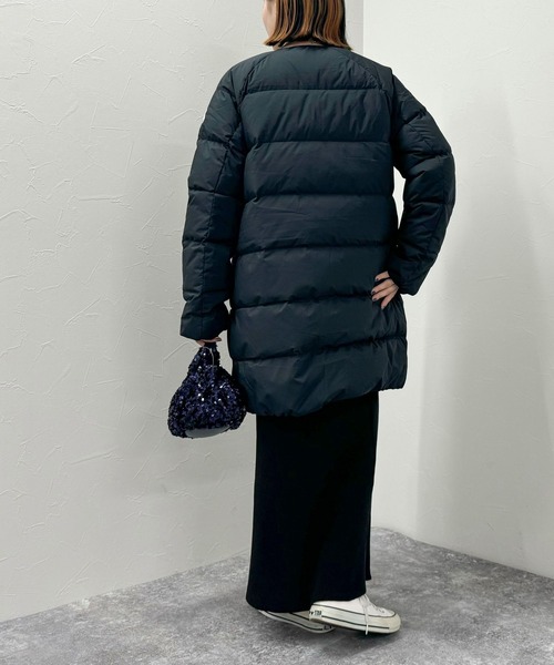 fredy emue（フレディエミュ）の「【PYRENEX/ピレネックス】ARTNEY SOFT 3 HWU001（ダウンジャケット/コート・レディース・ブラック/ネイビー・36/38）」の21枚目の写真