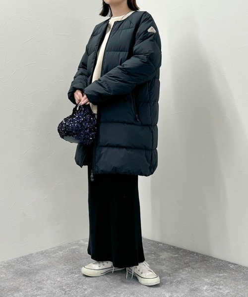 fredy emue（フレディエミュ）の「【PYRENEX/ピレネックス】ARTNEY SOFT 3 HWU001（ダウンジャケット/コート・レディース・ブラック/ネイビー・36/38）」の22枚目の写真
