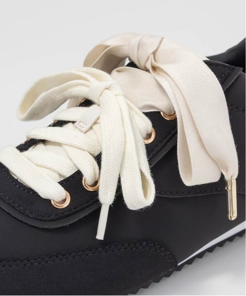 セール】ダブルリボンロープロファイルスニーカー（スニーカー
