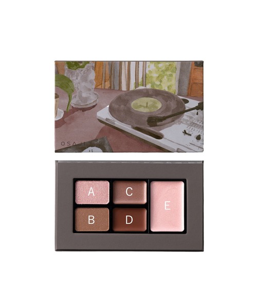 OSAJI（オサジ）の「【引き下げ】オサジ ニュアンス スタイリング カラー パレット / 2025HOLIDAY【数量限定】（チーク・レディース・H31〈パンセを編む〉/H32〈見えない地図〉・FREE）」の2枚目の写真