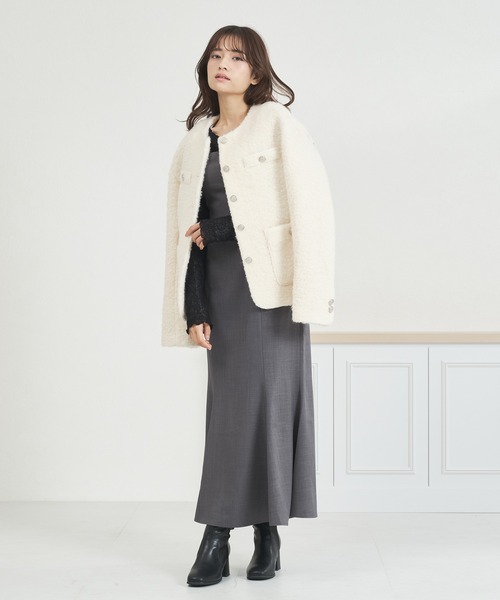 misavow セール】WEB限定 2025秋冬新作 バックレースアップキャミワンピース