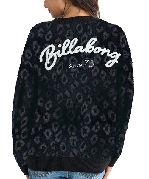 セール】BILLABONG レディース LEOPARD JQ CADI SWEA セーター 【2025