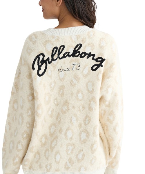 セール】BILLABONG レディース LEOPARD JQ CADI SWEA セーター 【2025