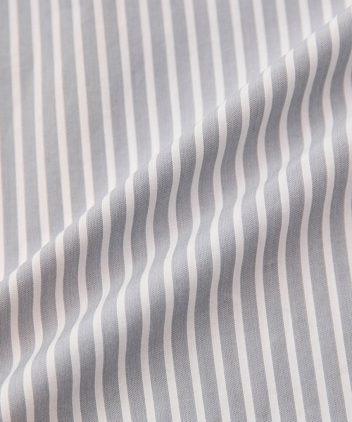 LA MARINE FRANCAISE(マリン フランセーズ)の「blanc et gris スタンドフリルブラウス(シャツ/ブラウス・レディース・ホワイト/グレー・FREE)」の7枚目の写真