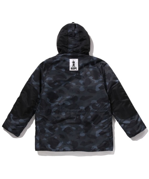 COLOR CAMO N-3B PADDED JACKET（ミリタリージャケット）｜A BATHING 