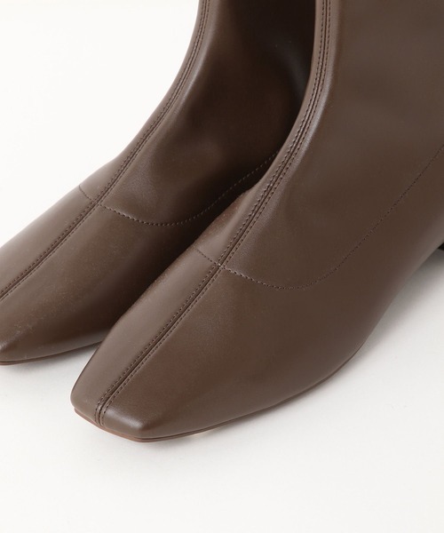 LOWRYS FARM(ローリーズファーム)の「ストレッチローヒールブーツ 595723(ブーツ・レディース・ブラウン系その他/ブラック/ブラウン・LARGE/MEDIUM)」の14枚目の写真