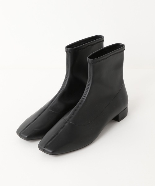 LOWRYS FARM(ローリーズファーム)の「ストレッチローヒールブーツ 595723(ブーツ・レディース・ブラウン系その他/ブラック/ブラウン・LARGE/MEDIUM)」の17枚目の写真