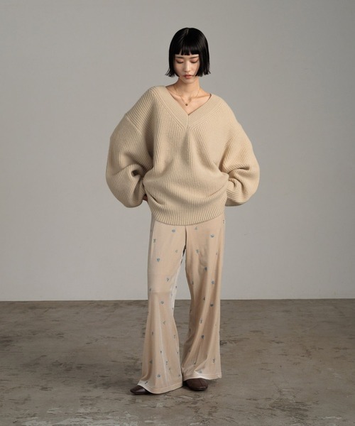 LOWRYS FARM(ローリーズファーム)の「ストレッチローヒールブーツ 595723(ブーツ・レディース・ブラウン系その他/ブラック/ブラウン・LARGE/MEDIUM)」の4枚目の写真