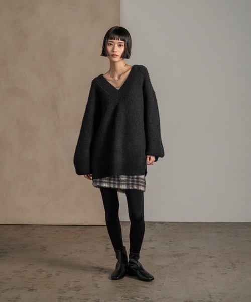 LOWRYS FARM(ローリーズファーム)の「ストレッチローヒールブーツ 595723(ブーツ・レディース・ブラウン系その他/ブラック/ブラウン・LARGE/MEDIUM)」の9枚目の写真