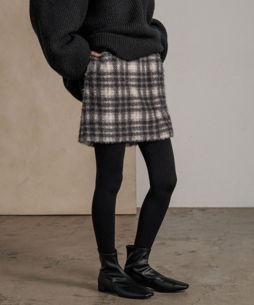 LOWRYS FARM(ローリーズファーム)の「ストレッチローヒールブーツ 595723(ブーツ・レディース・ブラウン系その他/ブラック/ブラウン・LARGE/MEDIUM)」の11枚目の写真