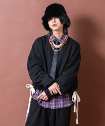 a.p.o.v.（エーピーオービー）の「a.p.o.v. クロップド変形シャーリングワイドコードオーバーサイズスウェットトレーナー（スウェット）」