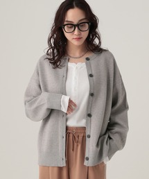 バックロゴカーディガン Rouge vif Anna カーディガン バックロゴニットカーディガン