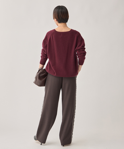 セール】Cashmere100 Vネック knit（ニット/セーター）｜VERMEIL par