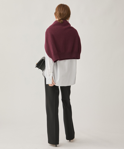 vermeil par iena artens ツイストヤーンvネックニット　L VERMEIL par iena（ヴェルメイユパーイエナ）の「【artens/アーテンス