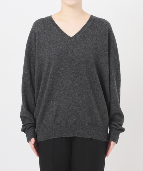 セール】Cashmere100 Vネック knit（ニット/セーター）｜VERMEIL par