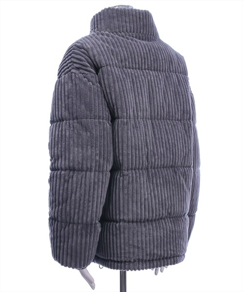 clear（クリア）の「コーデュロイ中綿アウター［大人 カジュアル 着回し力抜群］（ダウンジャケット/コート・レディース・アイボリー/ライトピンク/チャコールグレー・F）」の10枚目の写真